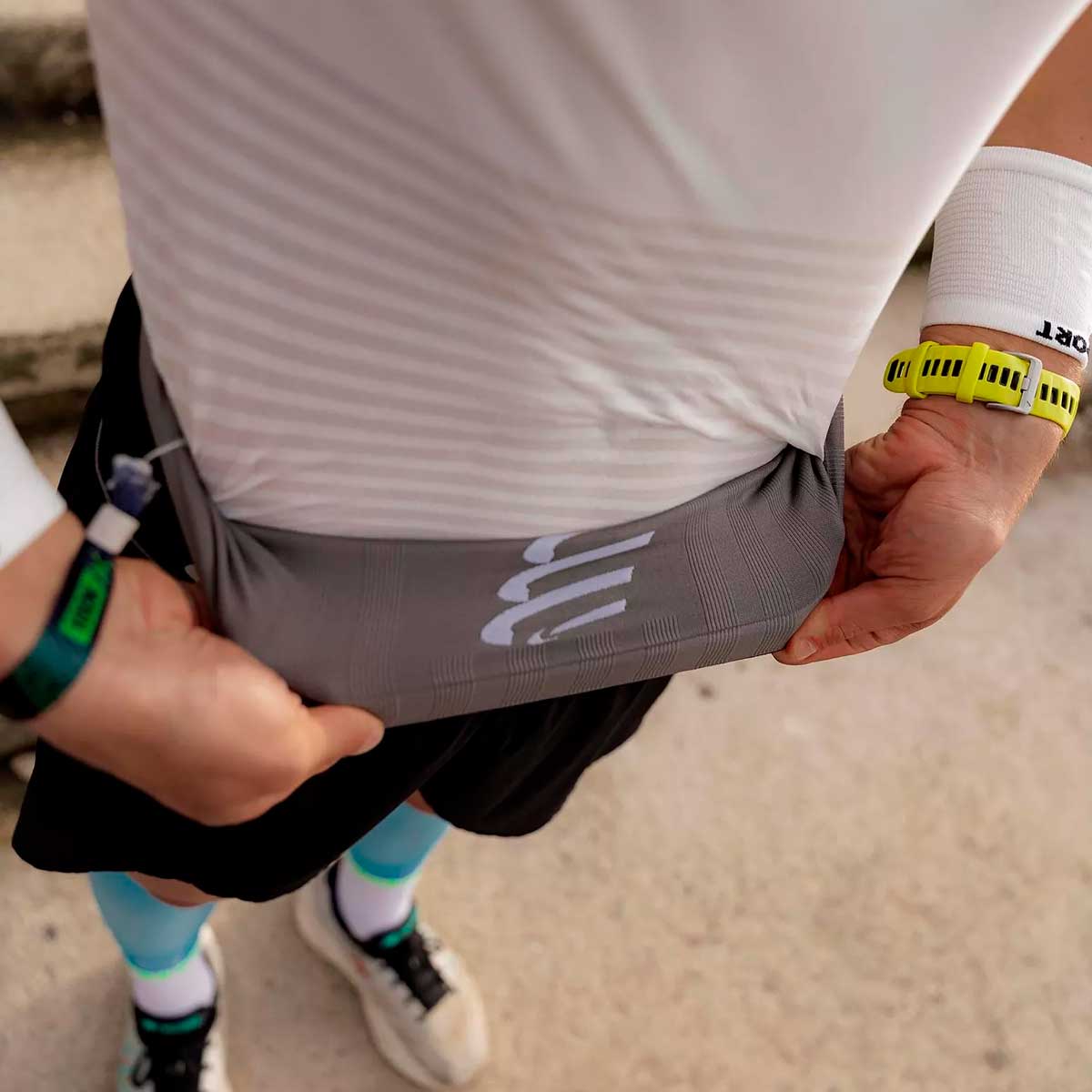 Cinturón de Running Compressport Free Belt 2.0 Black