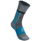 Calceta Compressport Ultra Trail Socks Grey Melange