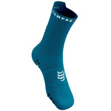Calceta Compressport PRO RACING SOCKS V4.0 Run High Mosaic Blue