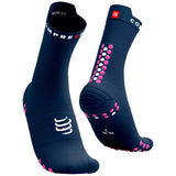 Calceta Compressport PRO RACING SOCKS V4.0 Run High Mood Indigo