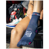 Calceta Compressport PRO RACING SOCKS V4.0 Run High Mood Indigo
