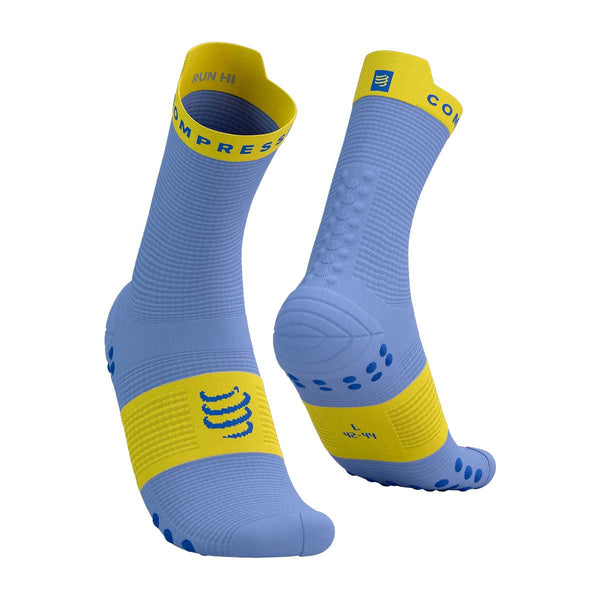 Calceta Compressport Pro Racing Socks V4.0 Run High Jacaranda