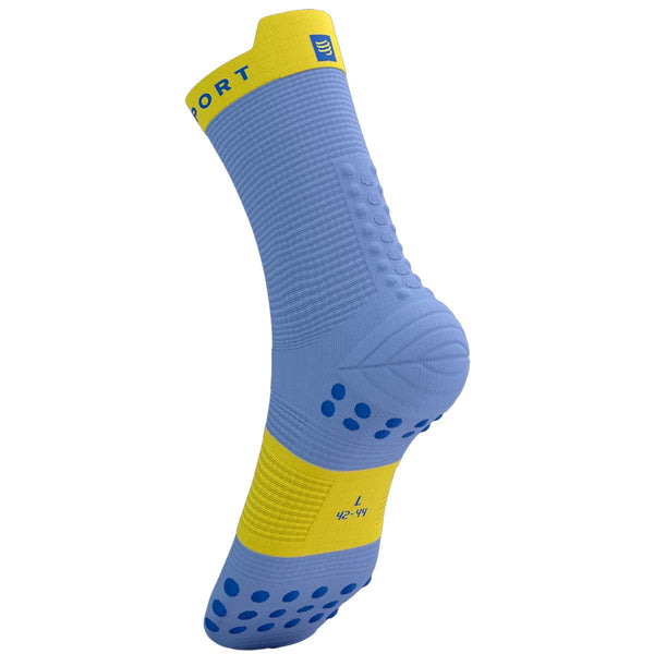 Calceta Compressport Pro Racing Socks V4.0 Run High Jacaranda