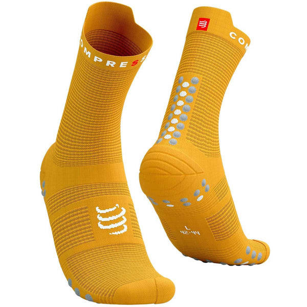 Calceta Compressport PRO RACING SOCKS V4.0 Run High Citrus