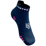 Calceta Compressport PRO RACING SOCKS V4L Run Low Mood Indigo
