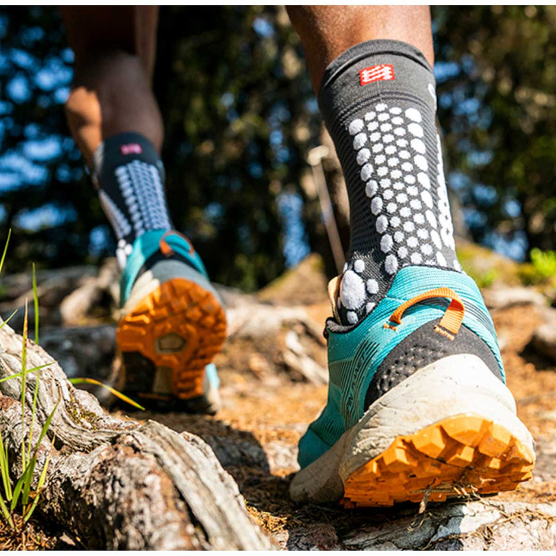 Compressport Trekking Calcetines Outdoor - Magnet/Autumn Glory