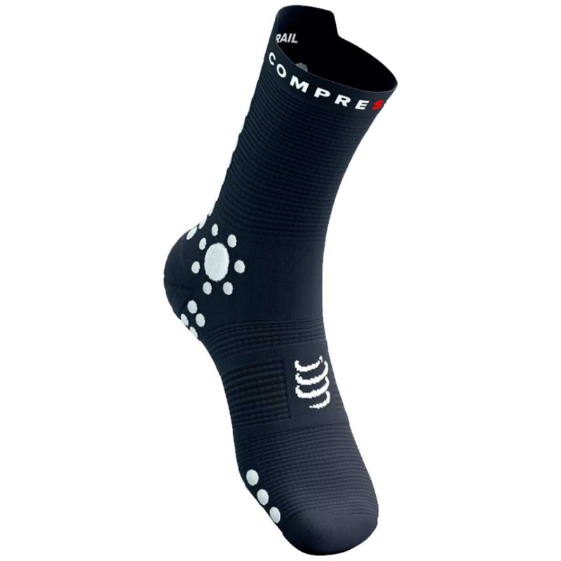 Calceta Compressport Pro Marathon Socks High Risk Red