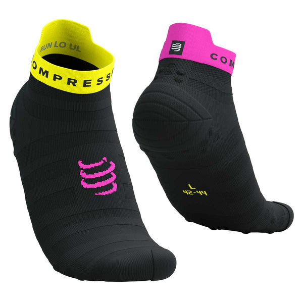 Calceta Compressport Pro Racing Socks UltraLight Run Low Black
