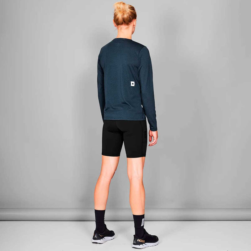 Playera Deportiva Saysky Clean Motion Long Sleeve Mujer