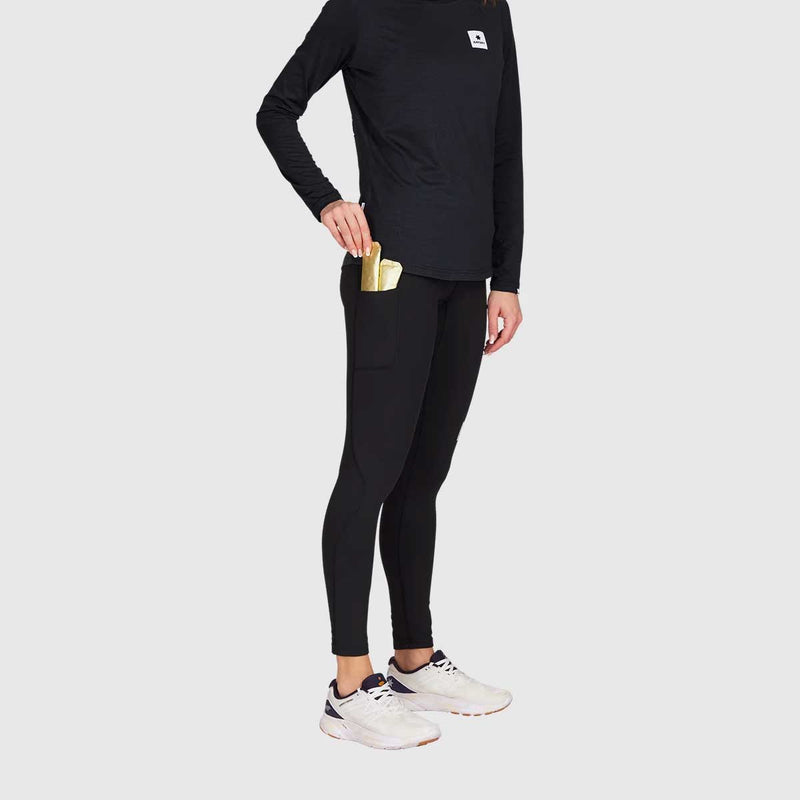 Leggings Deportivo Saysky Combat Long Tights Negro Mujer