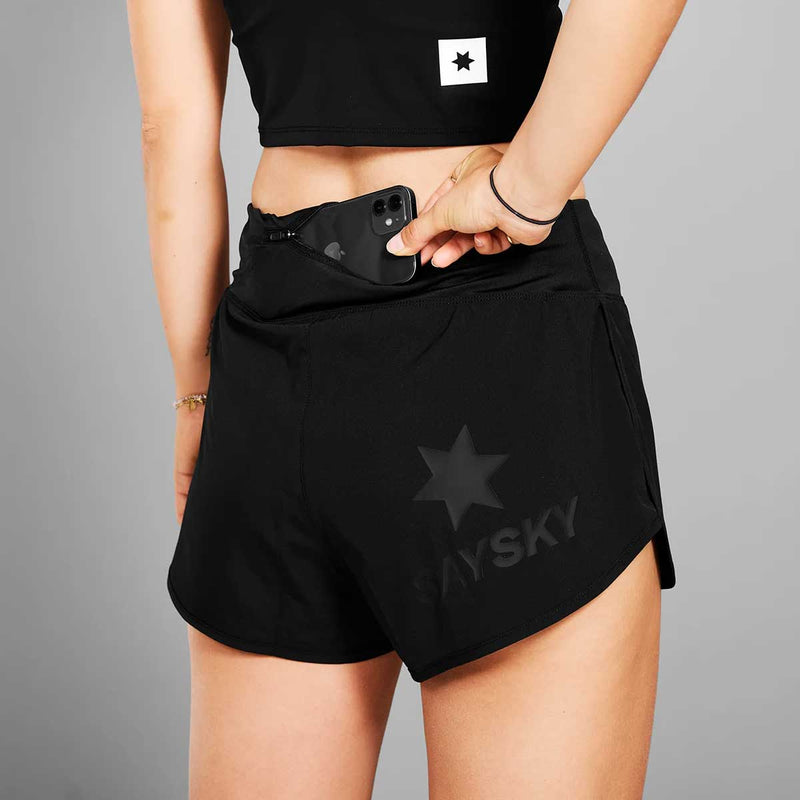 Short Deportivo Saysky Pace Shorts 3 Negro Mujer