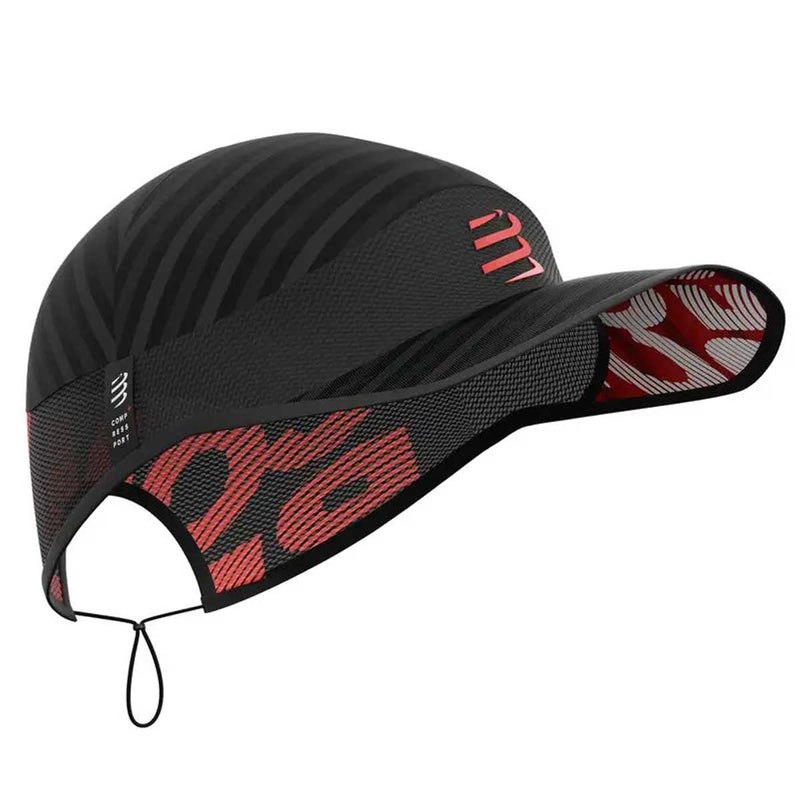 Gorra Deportiva Compressport PRO RACING Negra