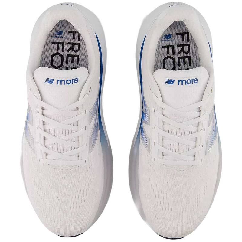 Tenis New Balance More v6 Blanco Azul Hombre
