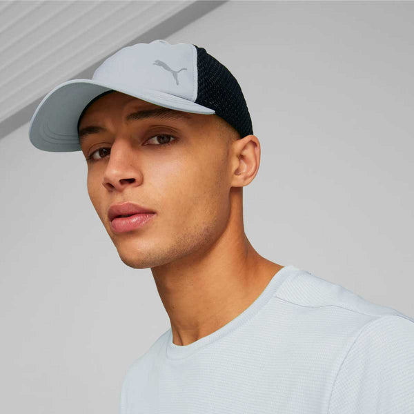 Trucker Cap Puma Running Gris Negro