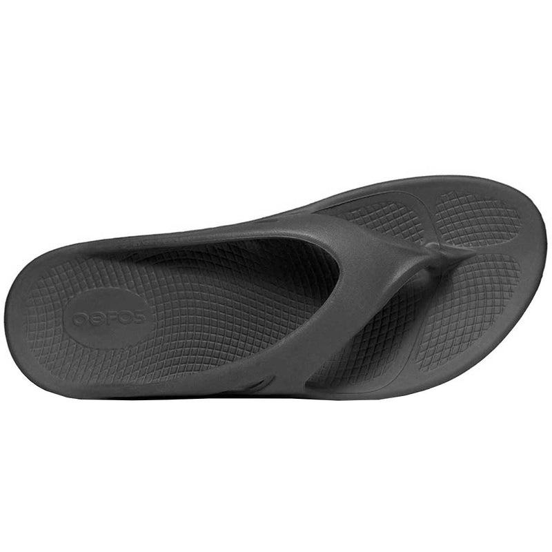 Sandalia de Recuperación Oofos OORIGINAL THONG Negro Mujer