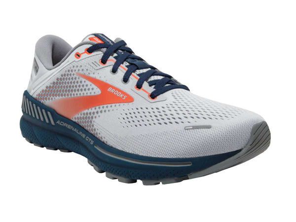 Tenis Running Brooks ADRENALINE GTS 22 Blanco Hombre
