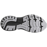 Tenis Brooks Running GHOST 15 Blanco Negro Hombre