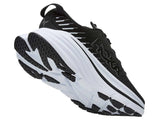 Tenis Hoka Running BONDI X Negro Blanco Hombre
