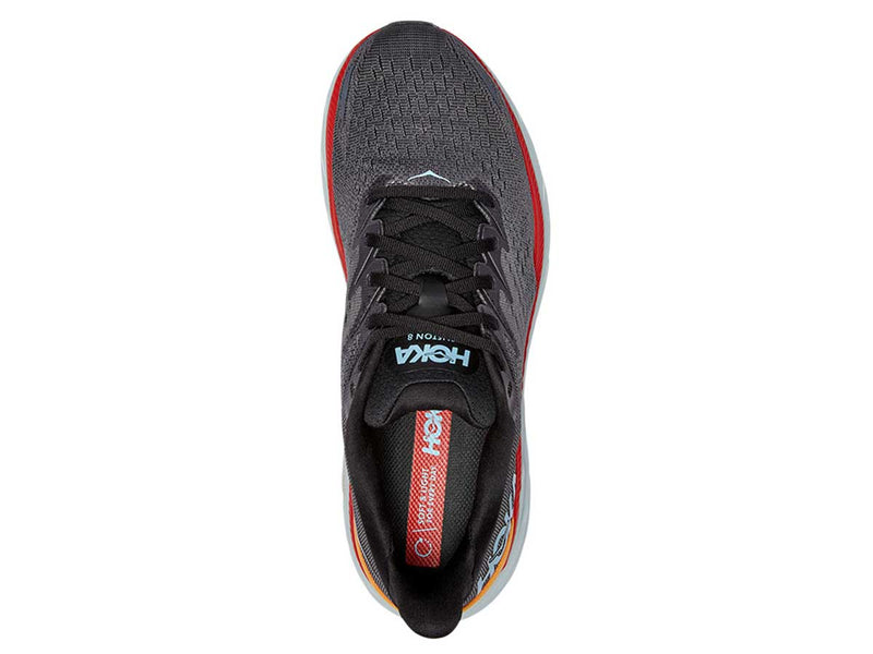 Tenis Hoka CLIFTON 8 Running Gris Hombre