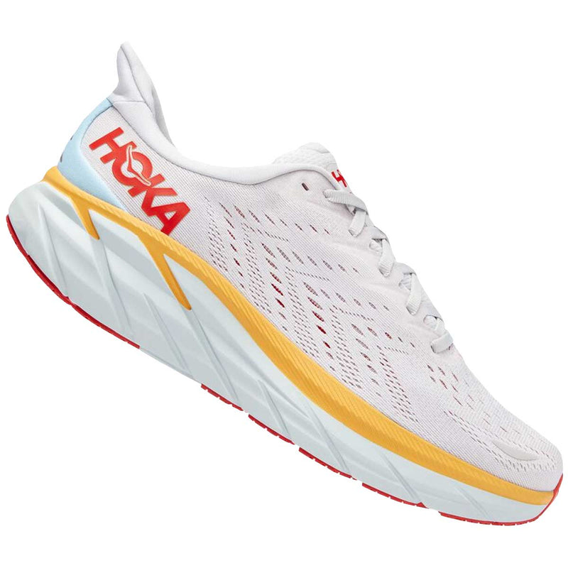 Tenis Hoka CLIFTON 8 Running Caballero Blanco