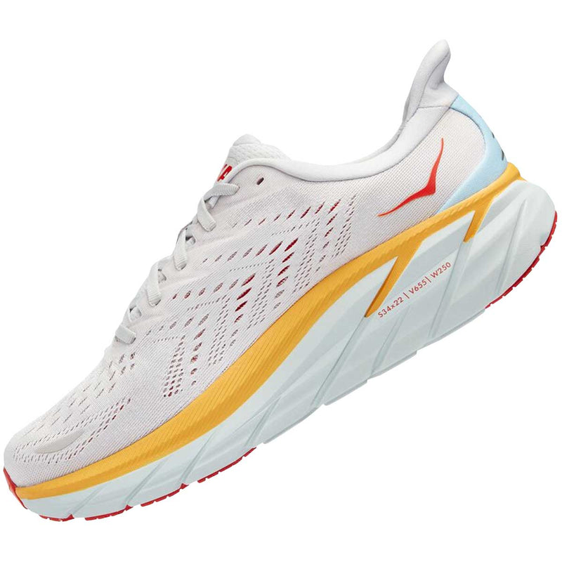 Tenis Hoka CLIFTON 8 Running Caballero Blanco