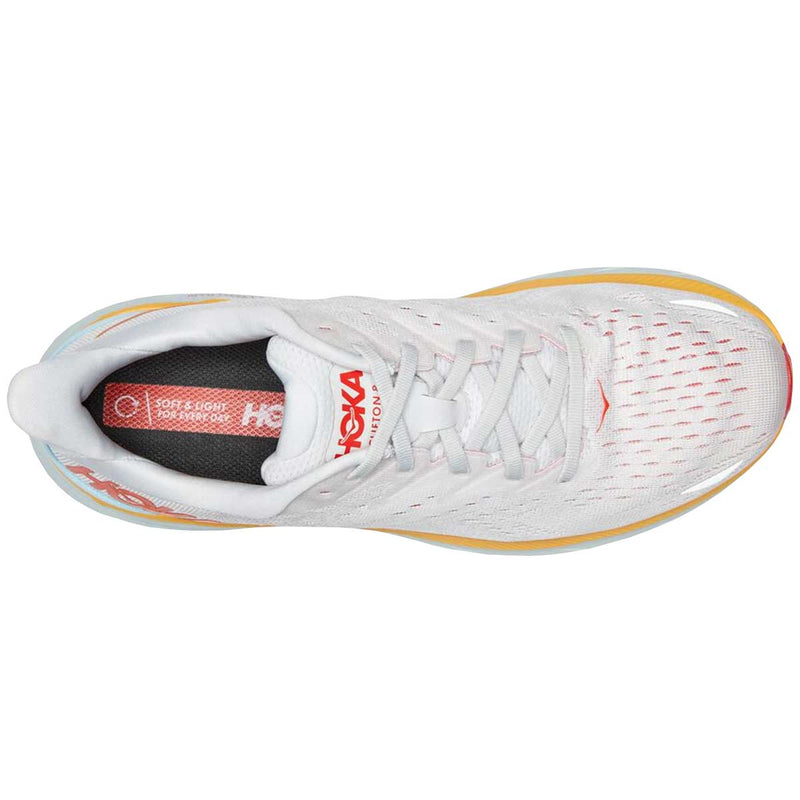 Tenis Hoka CLIFTON 8 Running Caballero Blanco