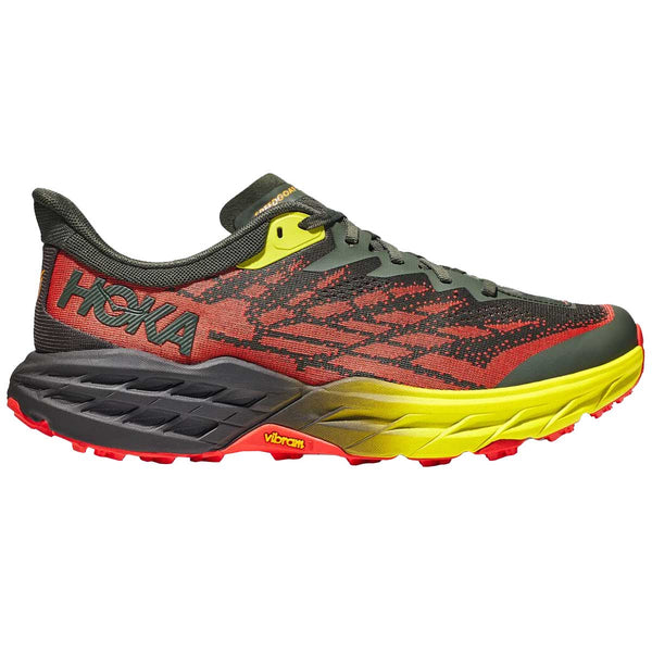 Tenis Hoka Trail Running SPEEDGOAT 5 Verde Hombre