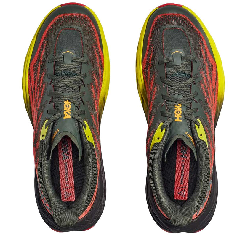Tenis Hoka Trail Running SPEEDGOAT 5 Verde Hombre