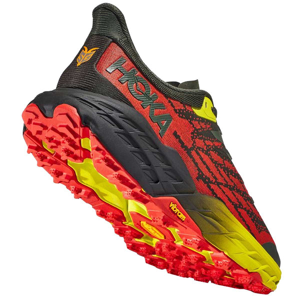 Tenis Hoka Trail Running SPEEDGOAT 5 Verde Hombre