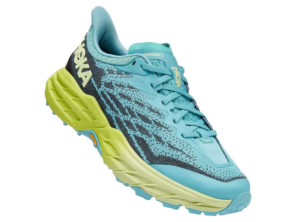 Tenis Trail Running Hoka SPEEDGOAT 5 Aqua Mujer