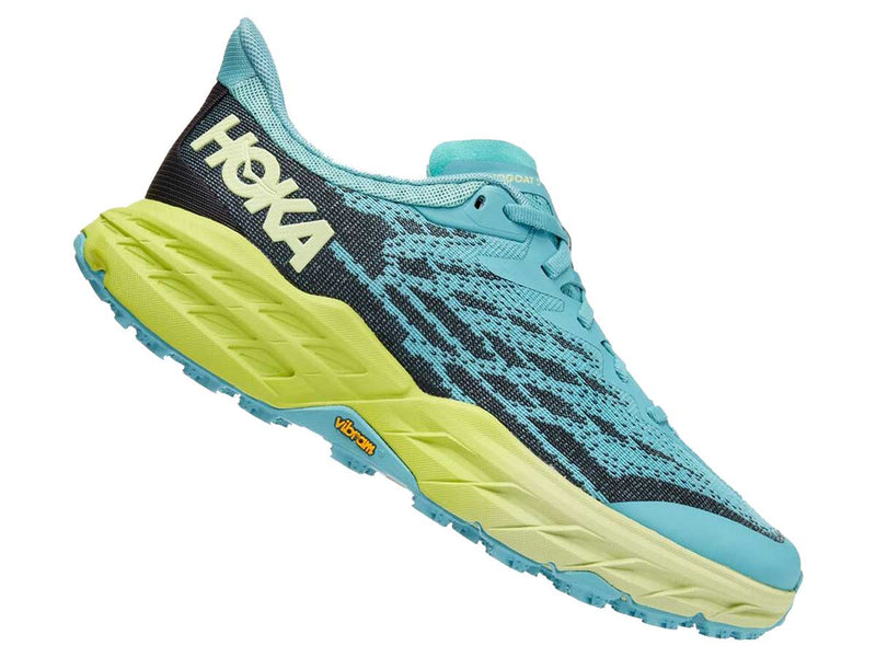 Tenis Trail Running Hoka SPEEDGOAT 5 Aqua Mujer