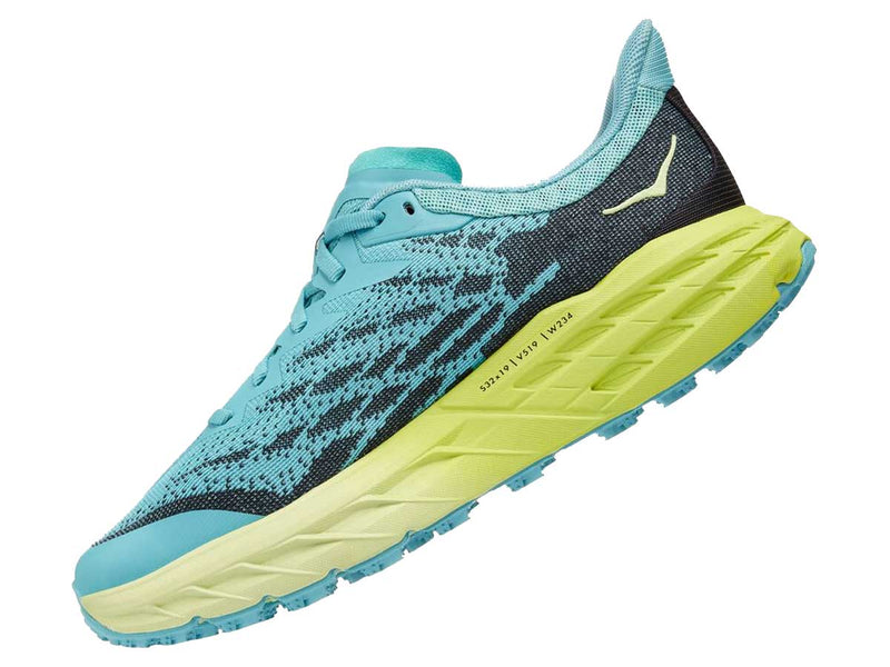 Tenis Hoka Trail Running SPEEDGOAT 5 Mujer Aqua