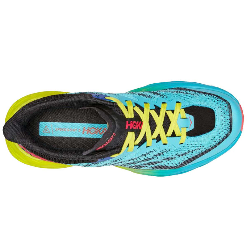 Tenis Hoka Trail Running SPEEDGOAT 5 Mujer Aqua