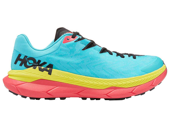 Tenis Hoka Trail Running TECTON X Azul Cielo Mujer