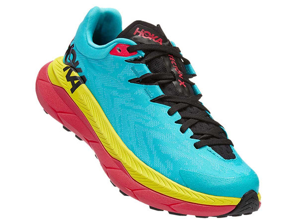 Tenis Hoka Trail Running TECTON X Azul Cielo Mujer