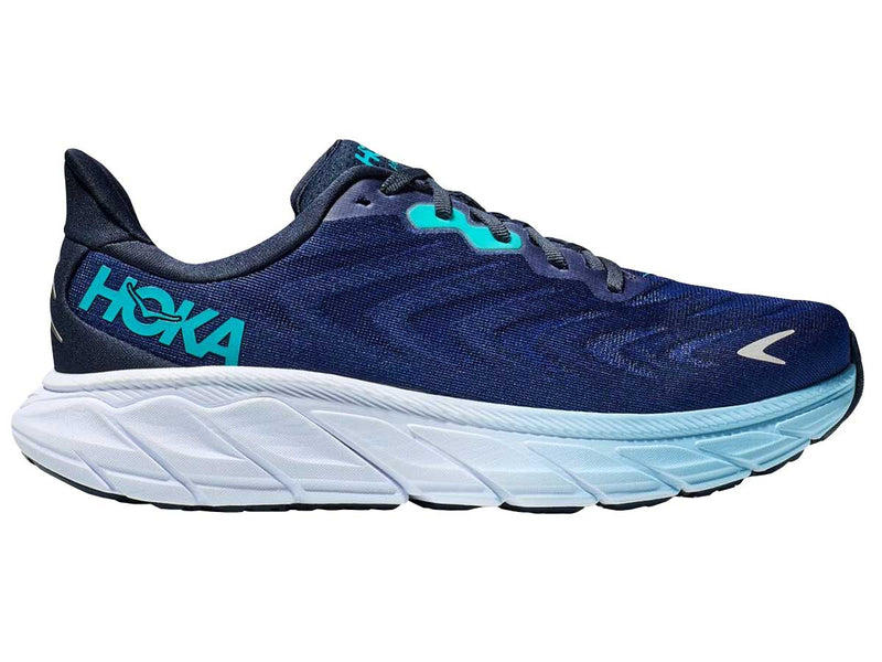  HOKA ONE ONE Zapatillas de running Arahi 6 para hombre, Azul  grafito/azul coral : Ropa, Zapatos y Joyería