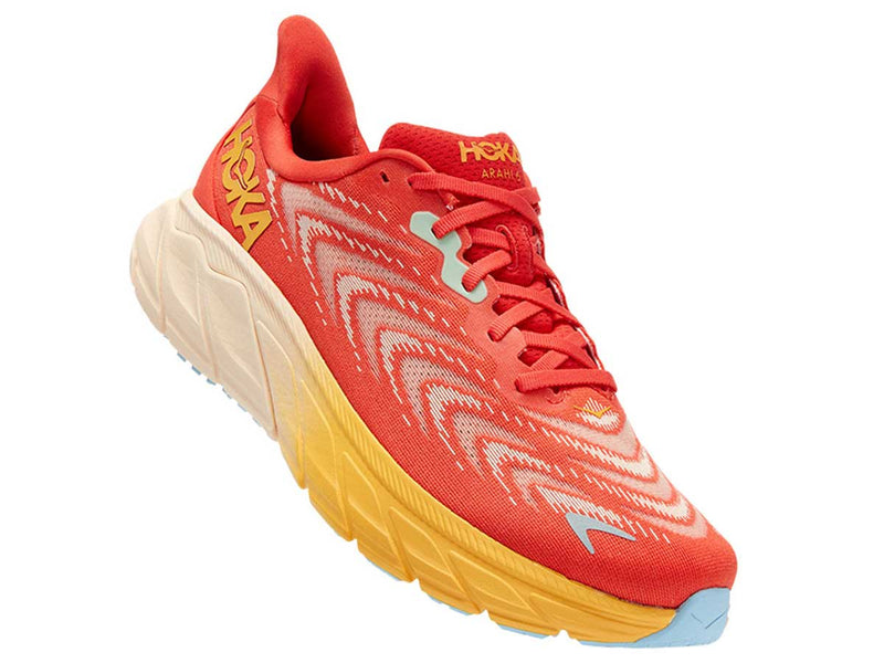 Tenis Hoka Running  ARAHI 6 Naranja Hombre