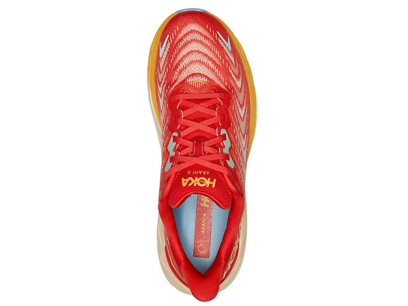 Tenis Hoka Running  ARAHI 6 Naranja Hombre