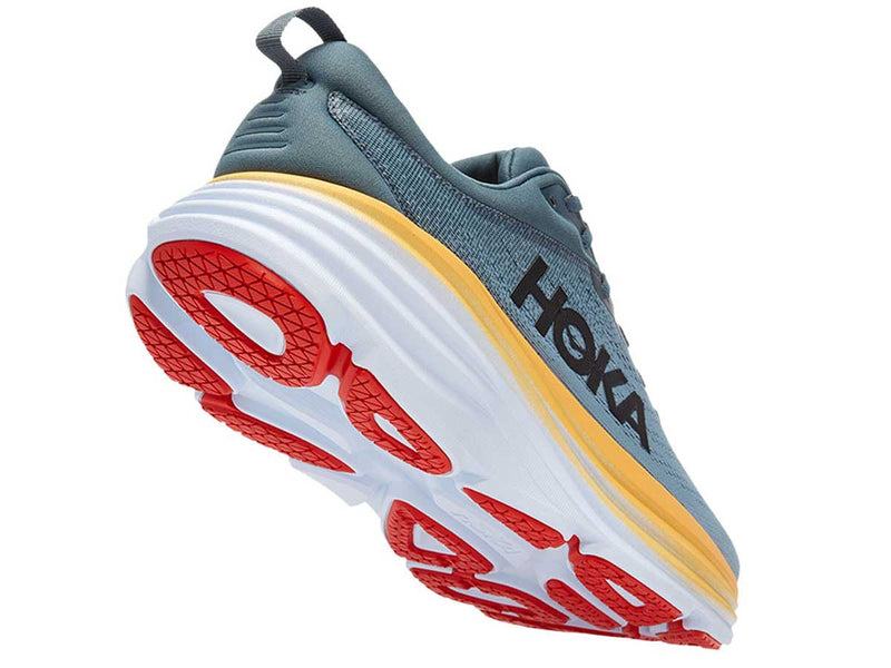 Tenis Hoka Running BONDI 8 Gris Hombre