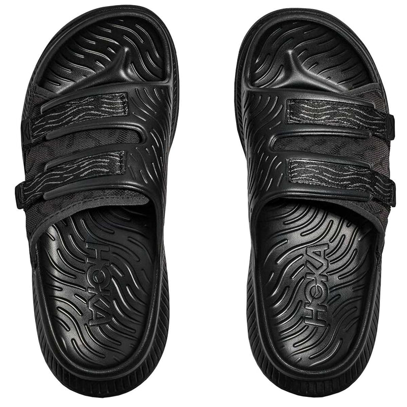 Sandalia De Recuperación Hoka ORA LUXE Negro Mujer