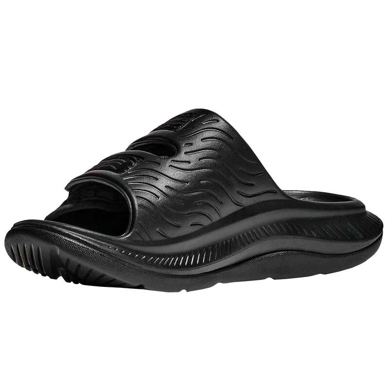 Sandalia De Recuperación Hoka ORA LUXE Negro Mujer