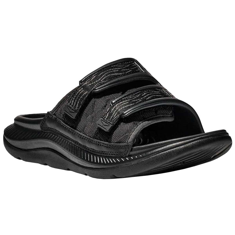 Sandalia De Recuperación Hoka ORA LUXE Negro Mujer