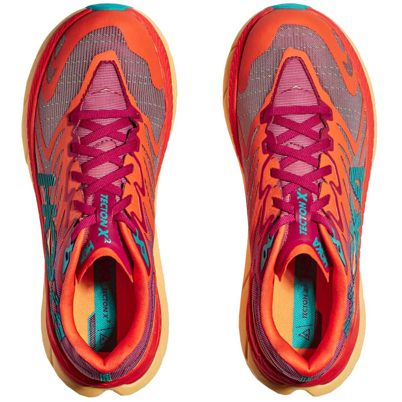 Tenis Hoka TECTON X 2 Trail Running Cherrie Mujer