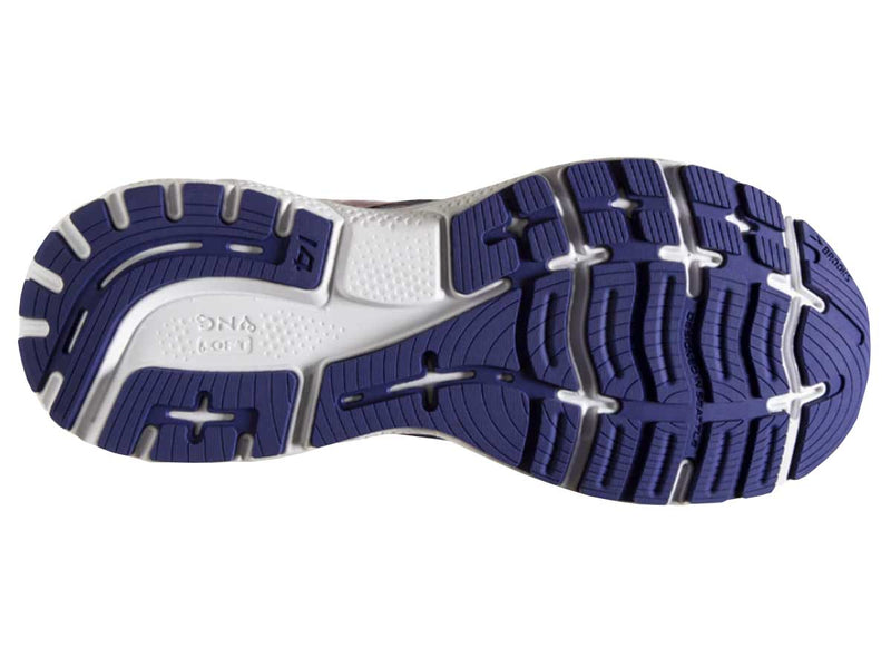 Tenis Running Brooks Ghost 14 Azul Mujer
