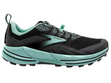 Tenis Trail Running Brooks Cascadia 16 Negro/Menta Mujer