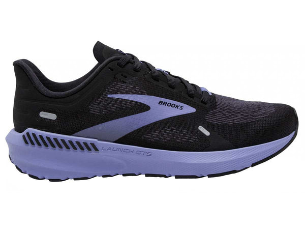 Tenis Running Brooks LAUNCH GTS 9 Negro Mujer