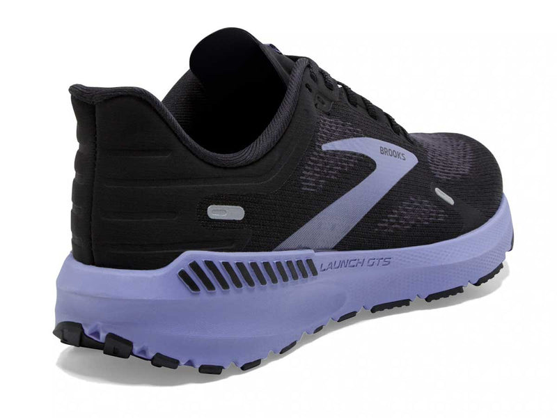 Tenis Running Brooks LAUNCH GTS 9 Negro Mujer