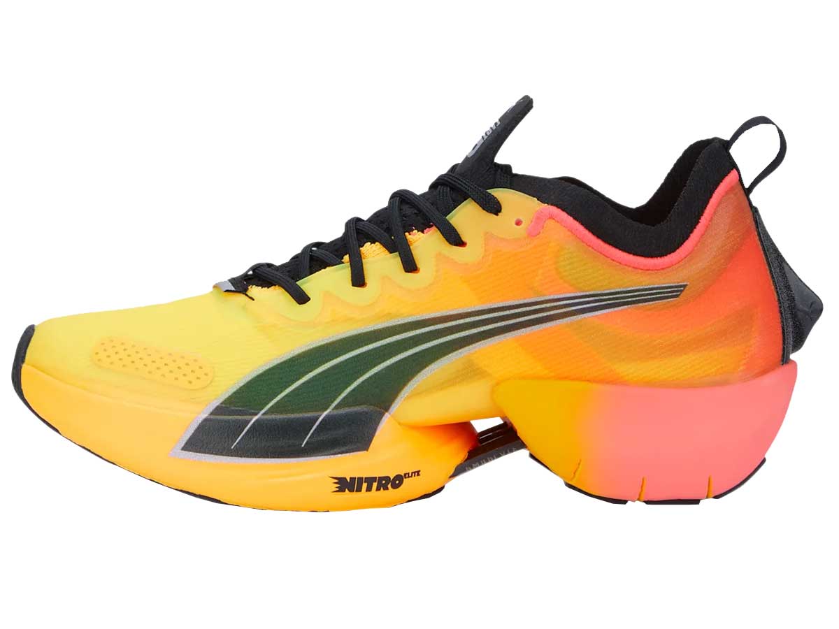 Tenis Puma Running FAST R NITRO ELITE Amarillo Mujer