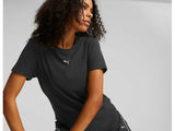 Playera Deportiva Puma RUN CLOUDSPUN TEE Negro Mujer