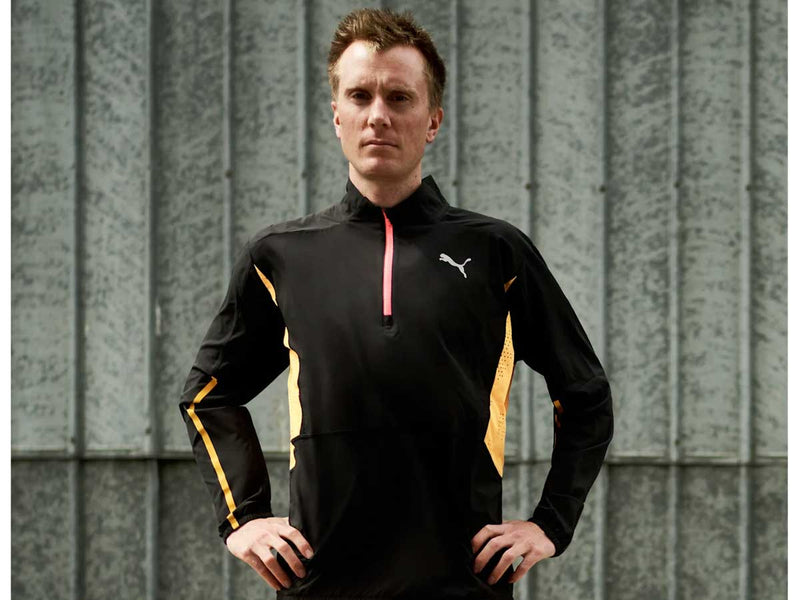 Chaqueta Running Puma RUN ULTRAWEAVE Negra Hombre